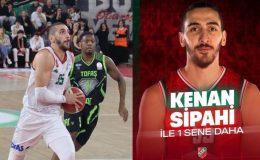 Kenan Sipahi, bir yıl daha Karşıyaka’da