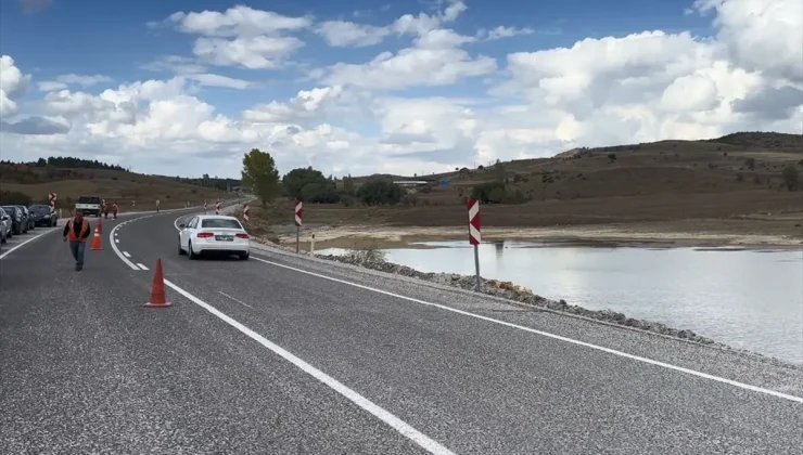 Kütahya-Seyitömer Kara Yolu Heyelan Sonrası Yeniden Ulaşıma Açıldı