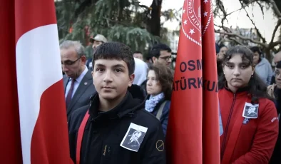 Atatürk, ebediyete intikalinin 86. yılında anıldı.